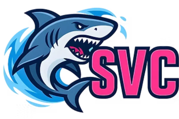 Sharks Volleyball Club (SVC) logo