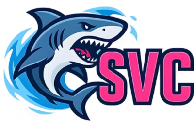Sharks Volleyball Club (SVC) logo