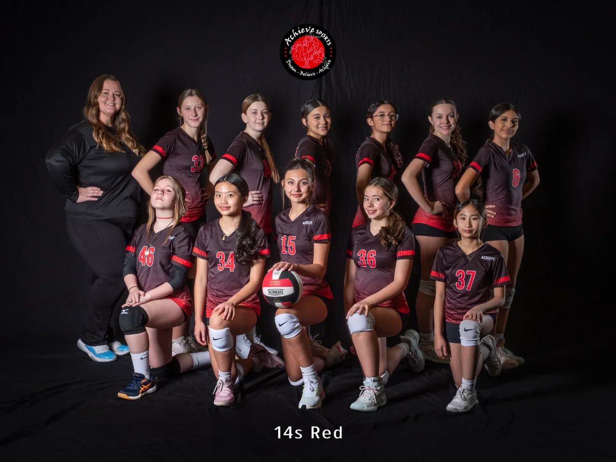 Achieve Red 14 team photo